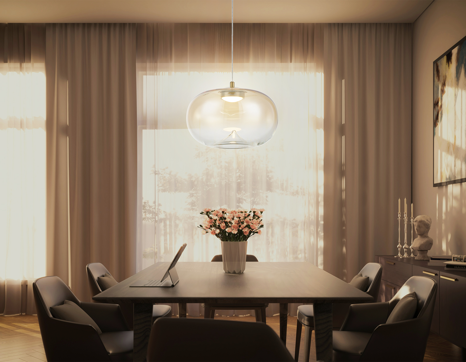 картинка Подвесной светодиодный светильник