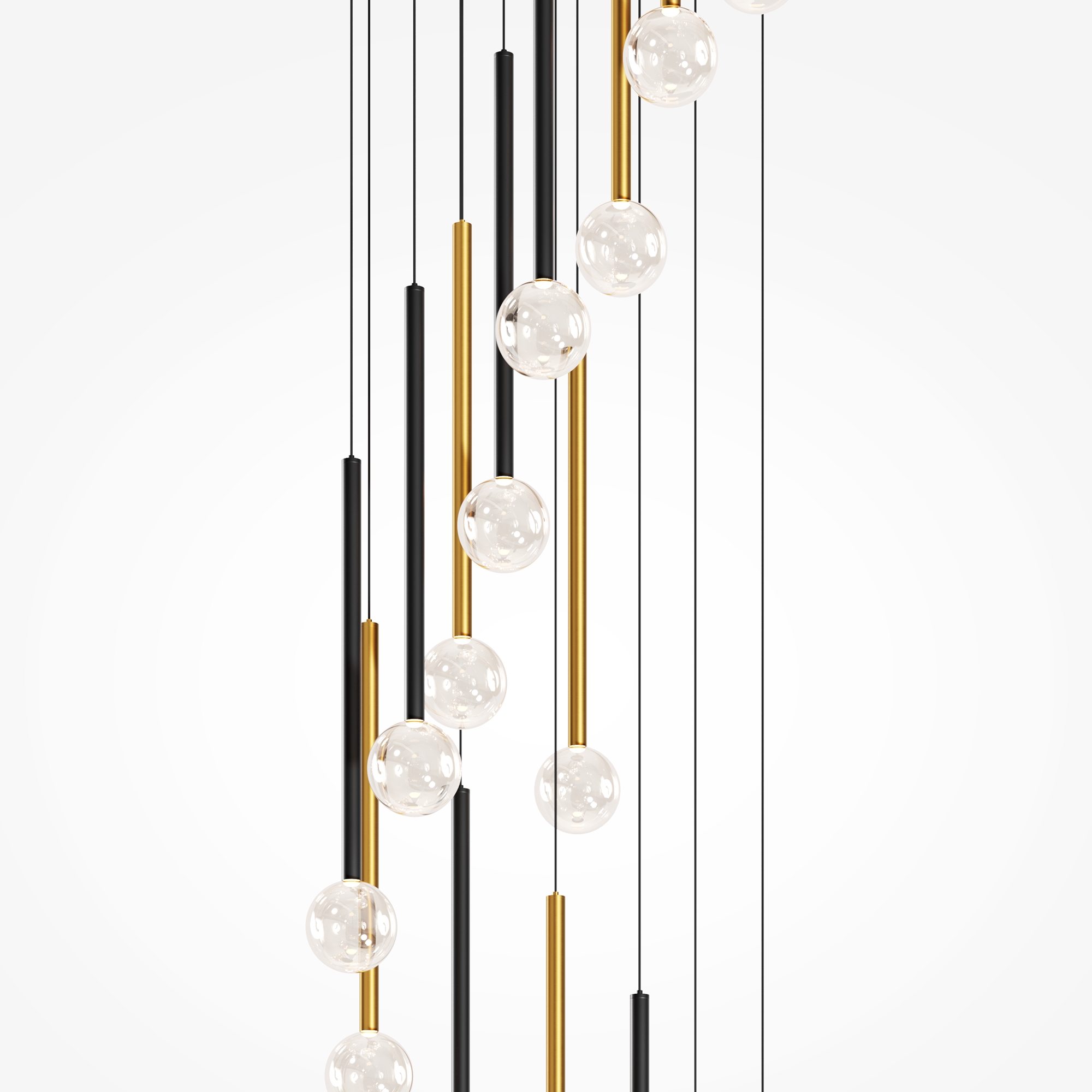 картинка Подвесной светильник Maytoni MOD383PL-L40BBS3K