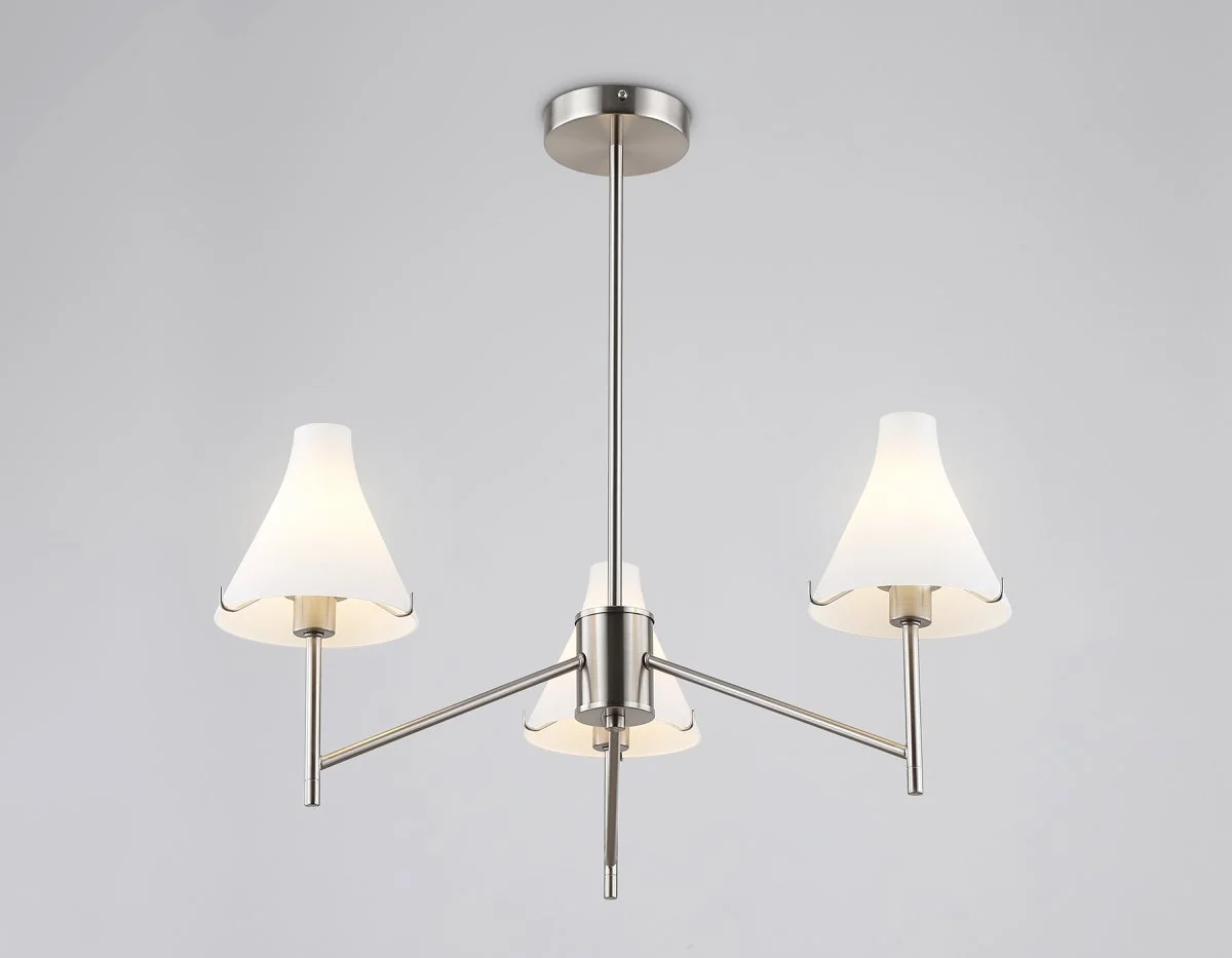 картинка Люстра со стеклянными плафонами на штанге LH57121