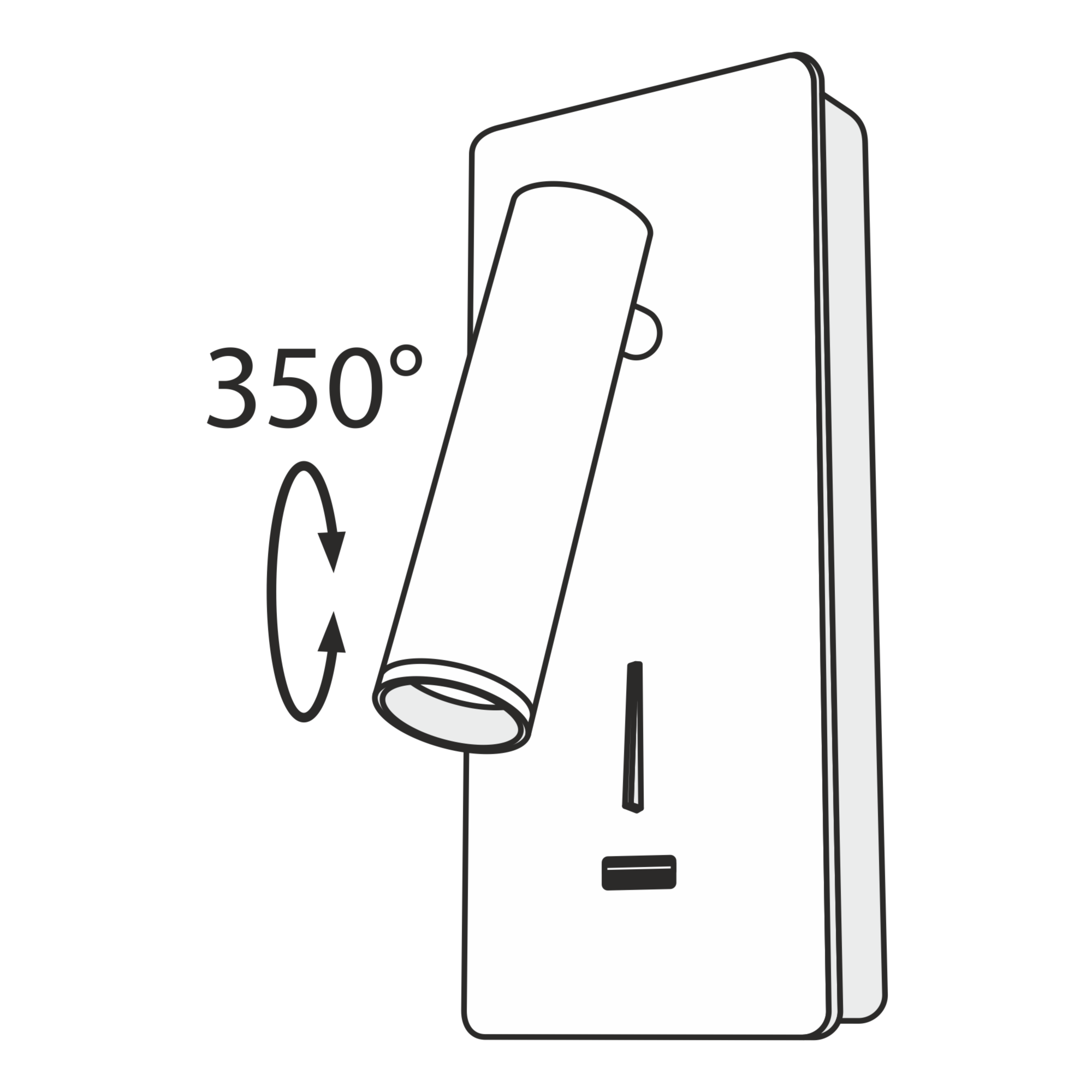 картинка Настенный светильник (бра) Technical C041WL-L3W3K