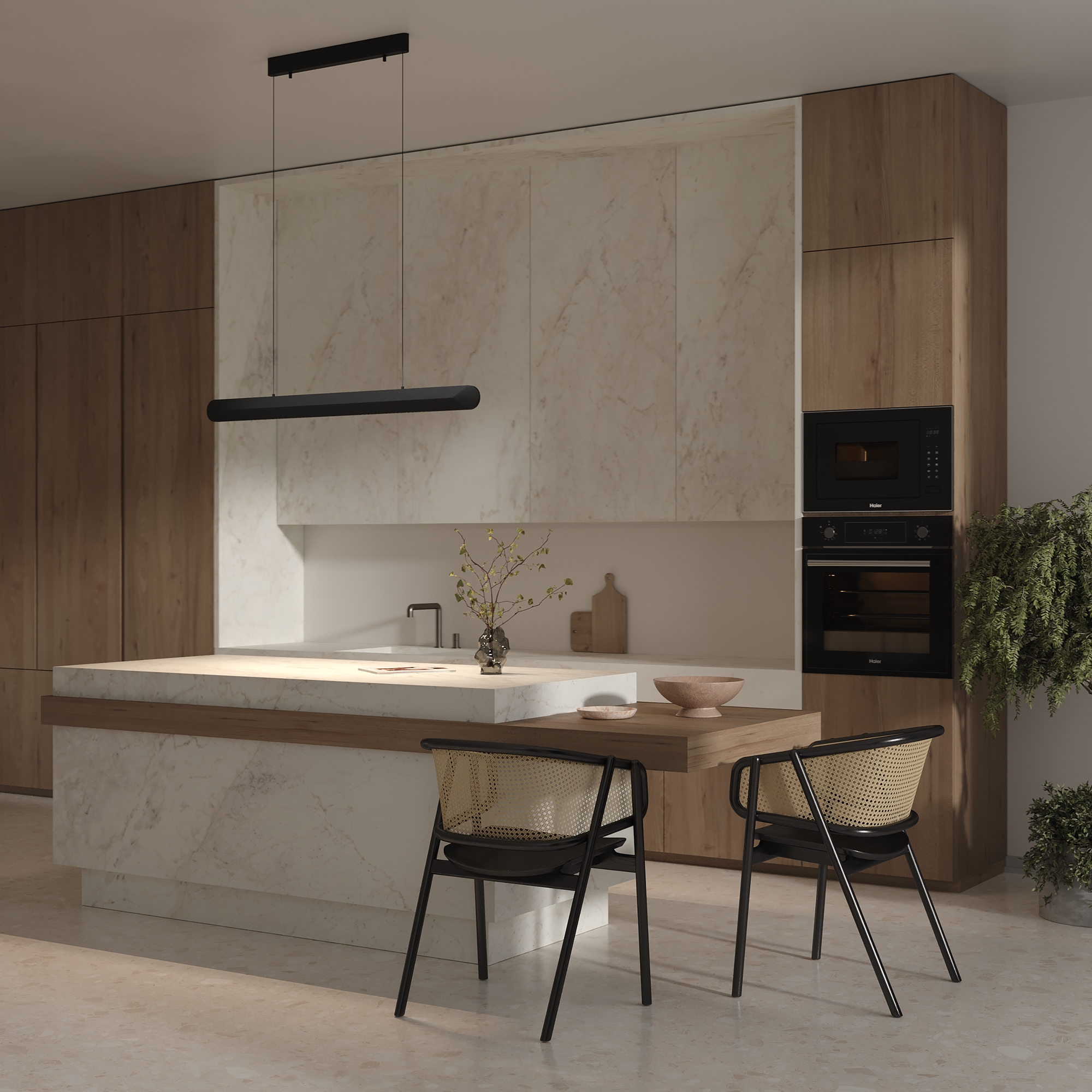 картинка Подвесной светильник Maytoni MOD276PL-L40B3K