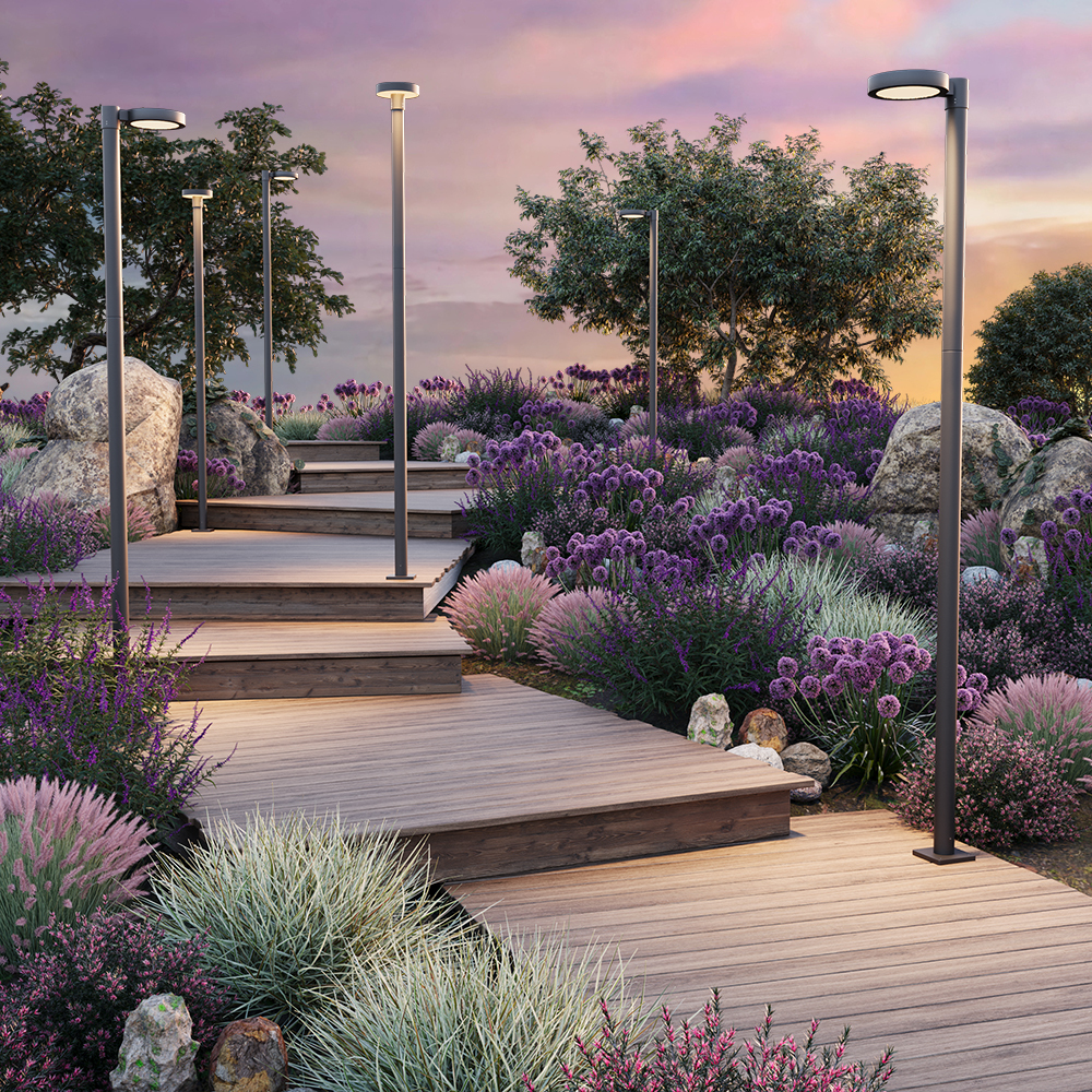 картинка Парковый светильник Outdoor O472H-L50GF3K