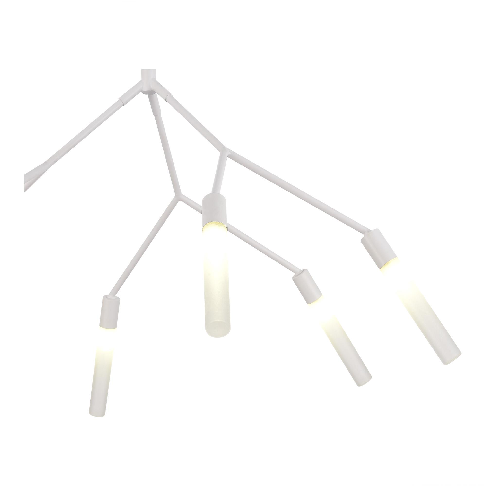 картинка SLE1129-503-06 Светильник подвесной Белый/Белый G9 6*5W