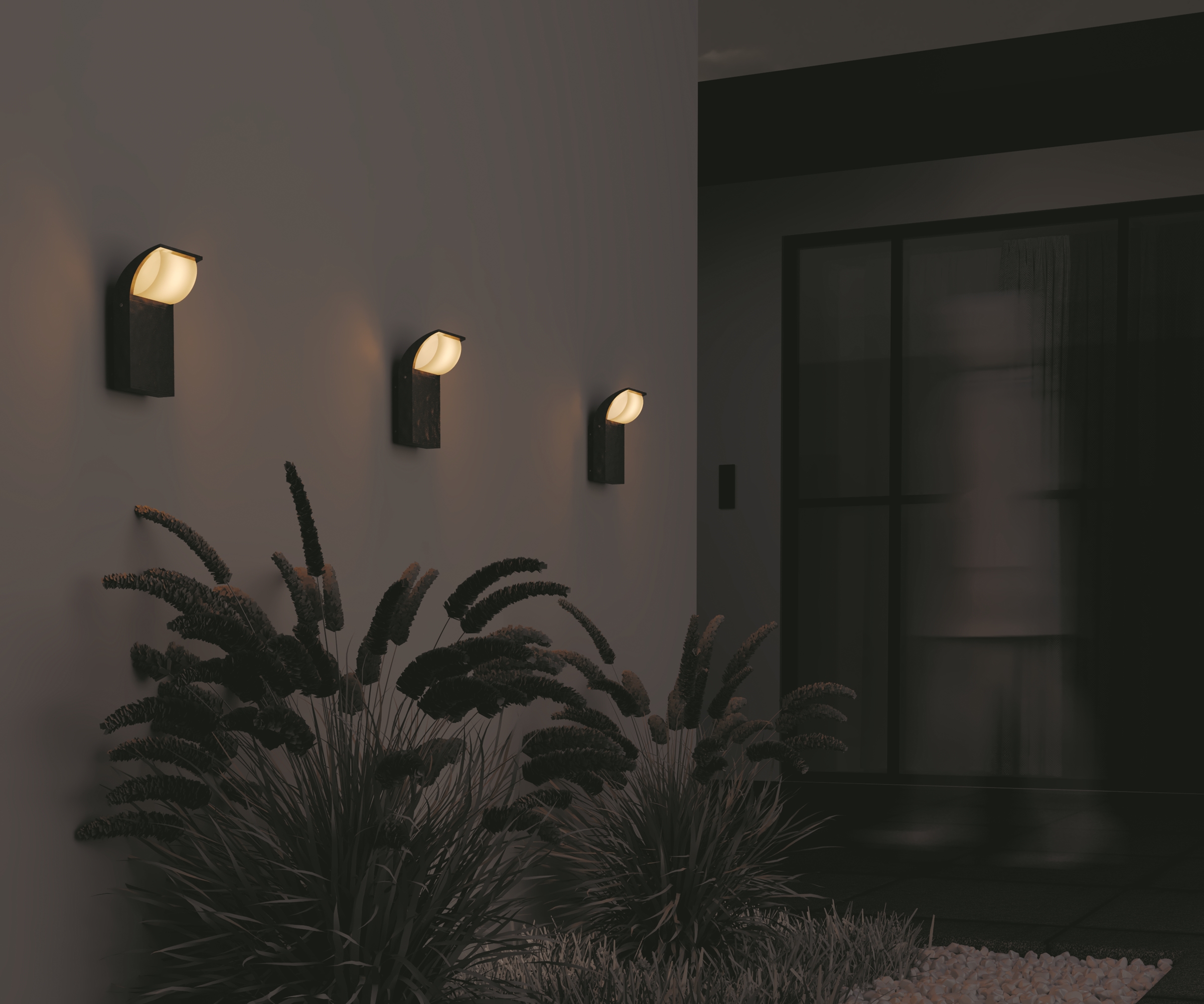 картинка Настенный светильник (бра) Outdoor O446WL-L7GF3K