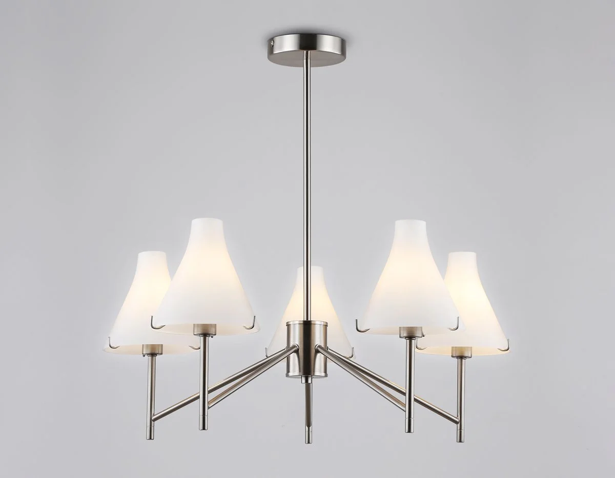 картинка Люстра со стеклянными плафонами на штанге LH57123