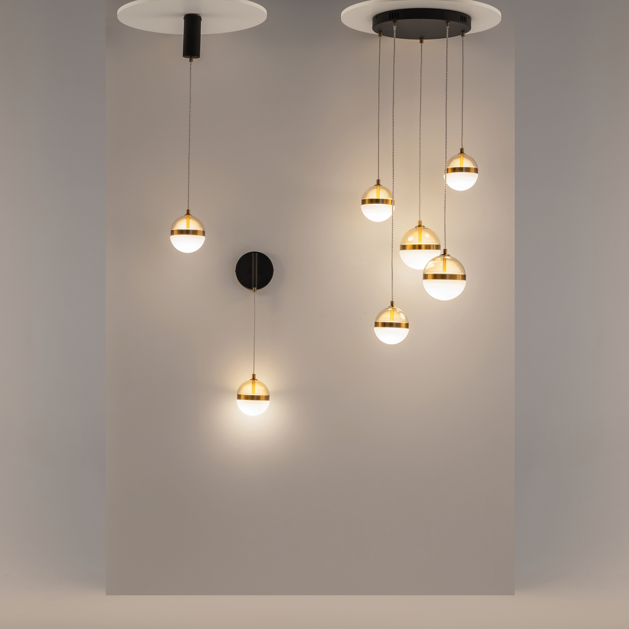 картинка Подвесной светильник Maytoni MOD295PL-L60BBS3K