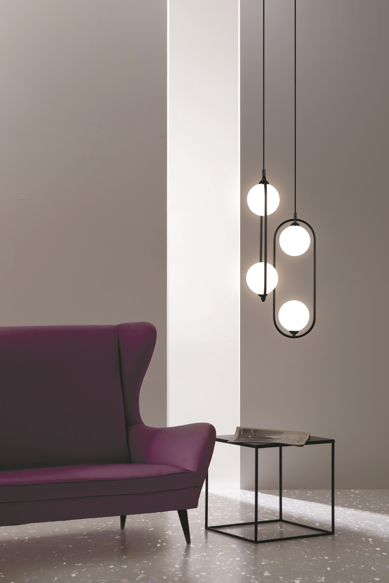 картинка Подвесной светильник Maytoni MOD013PL-02B