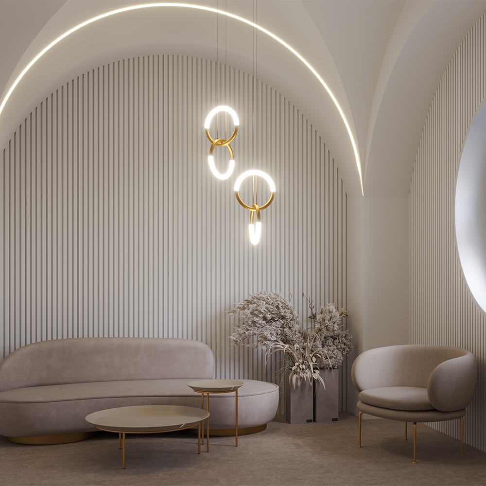 картинка Подвесной светильник Maytoni MOD165PL-L18G3K