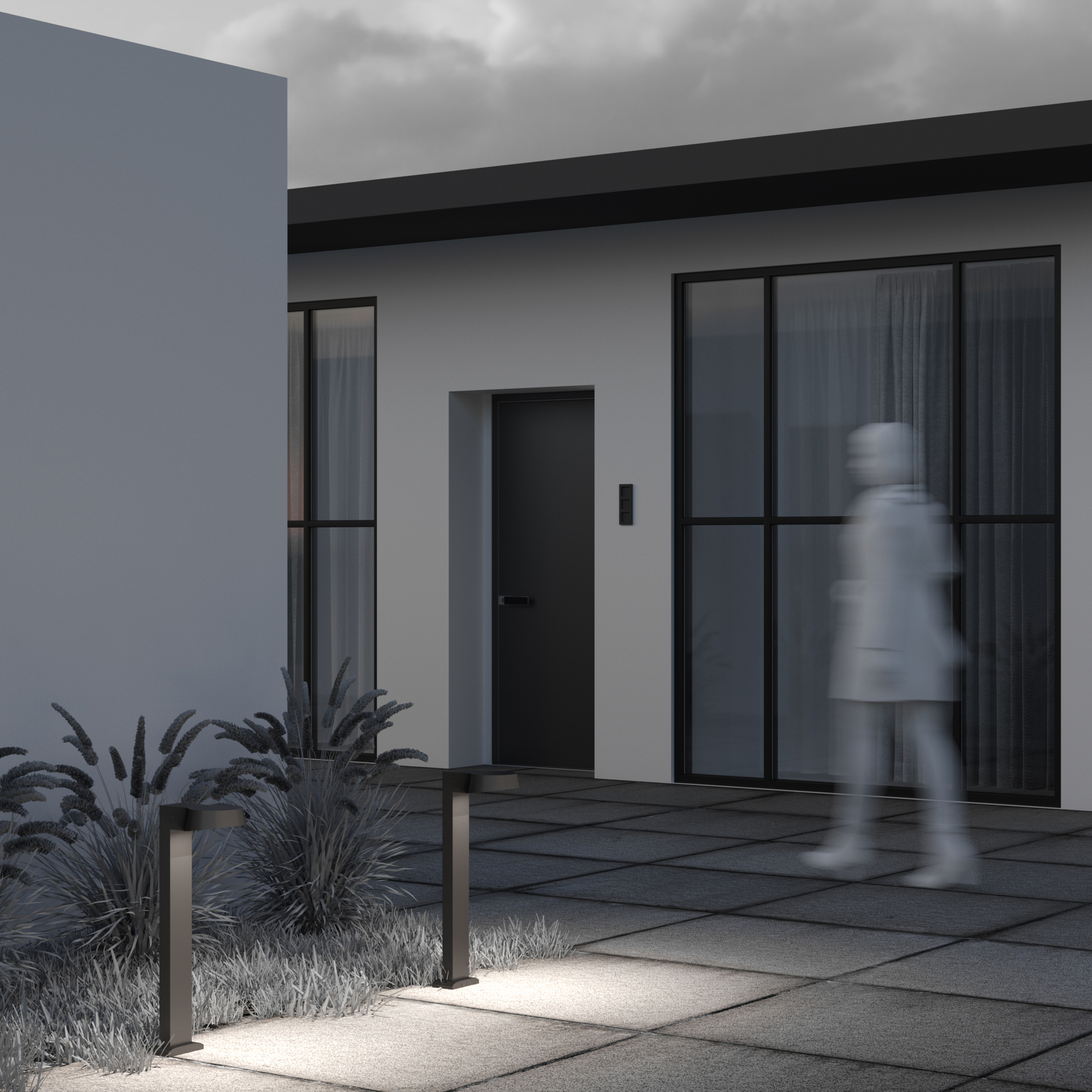 картинка Ландшафтный светильник Outdoor O443FL-L12GF3K