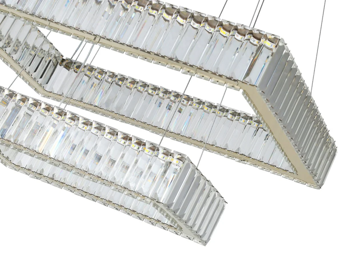 картинка Подвесная светодиодная люстра с хрусталем TR5007