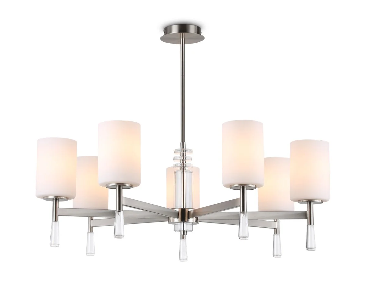 картинка Люстра со стеклянными плафонами на штанге LH56253