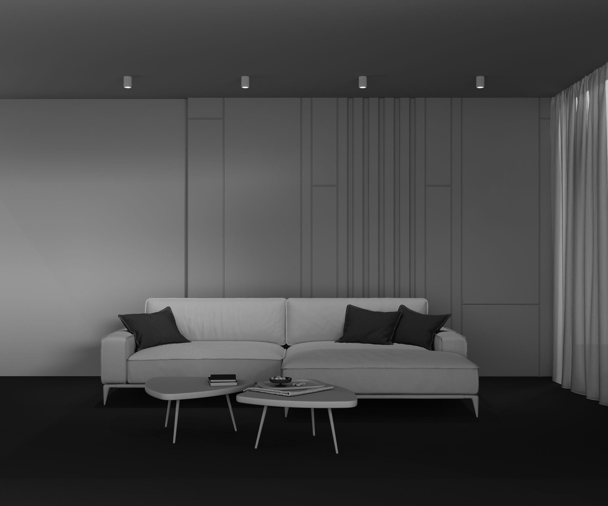 картинка Потолочный светильник Technical C121CL-GU10-W