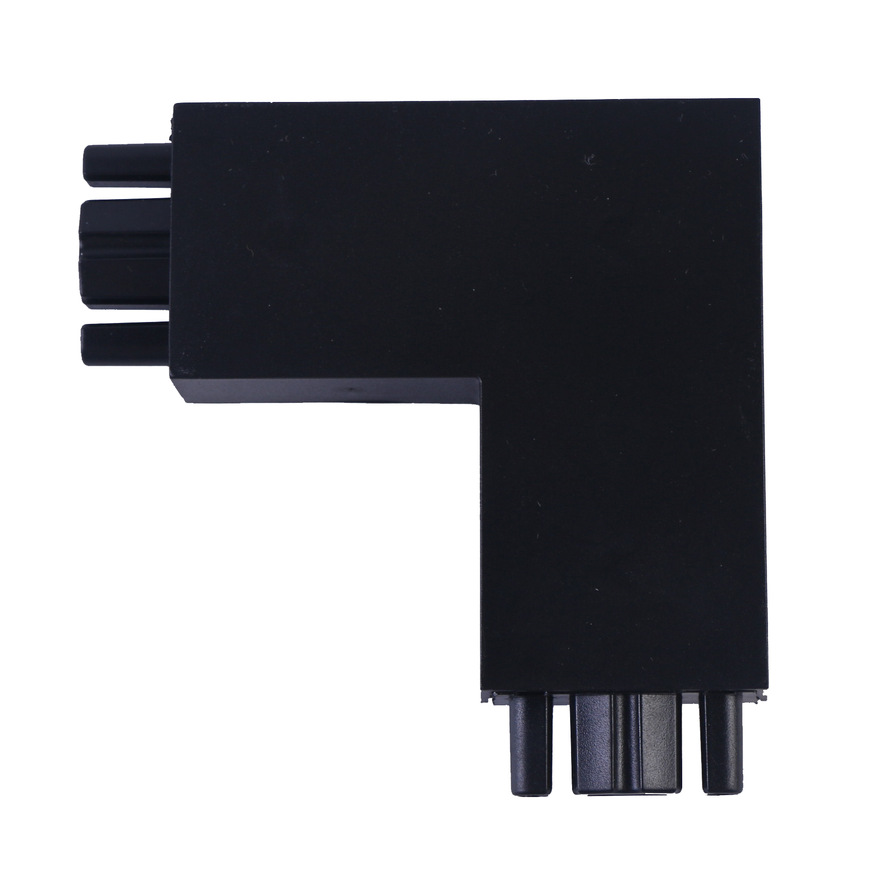 картинка Коннектор шинопровода угловой AC-B-TL черный серии TOP-LINE IN HOME