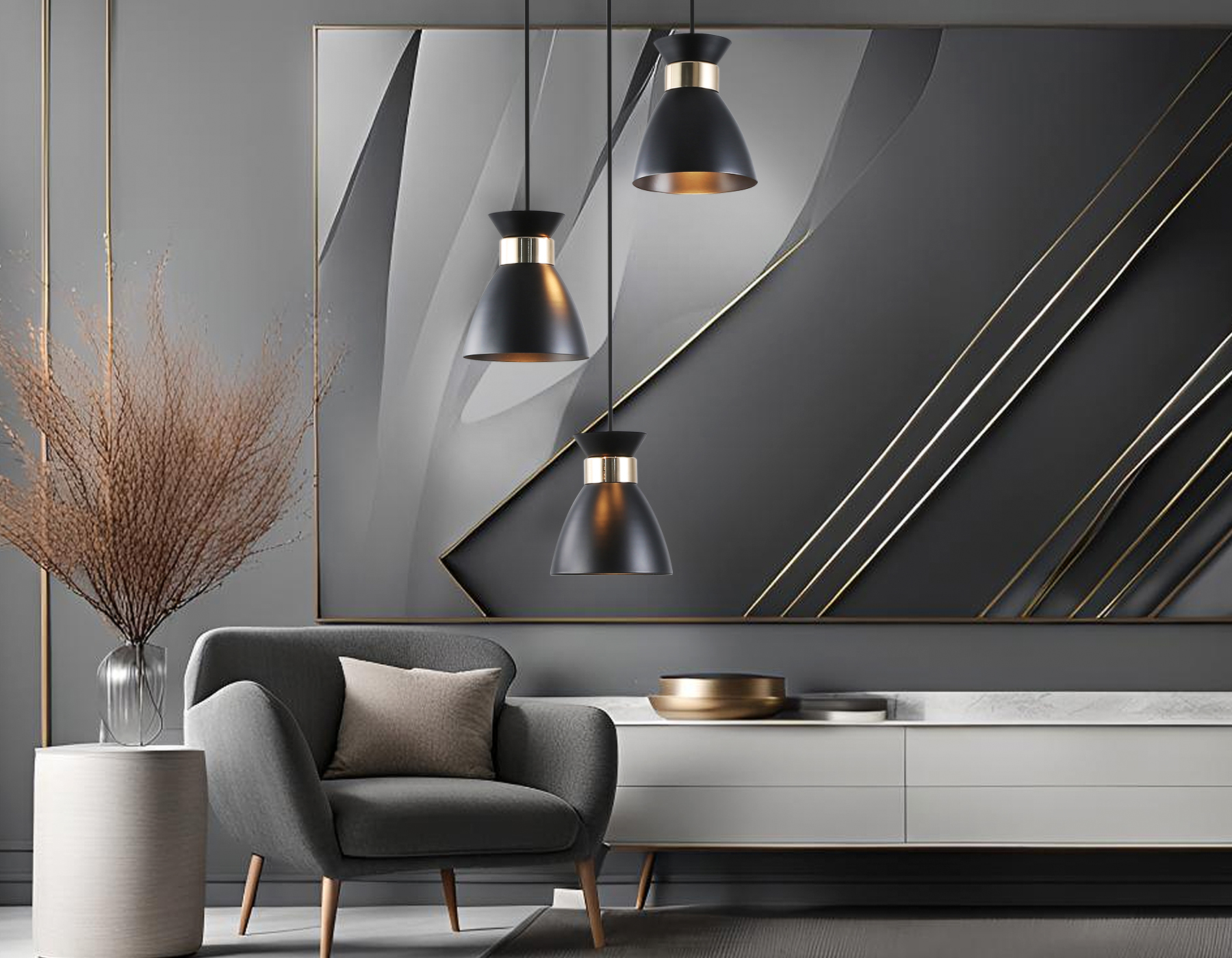 картинка Светильник подвесной в стиле лофт