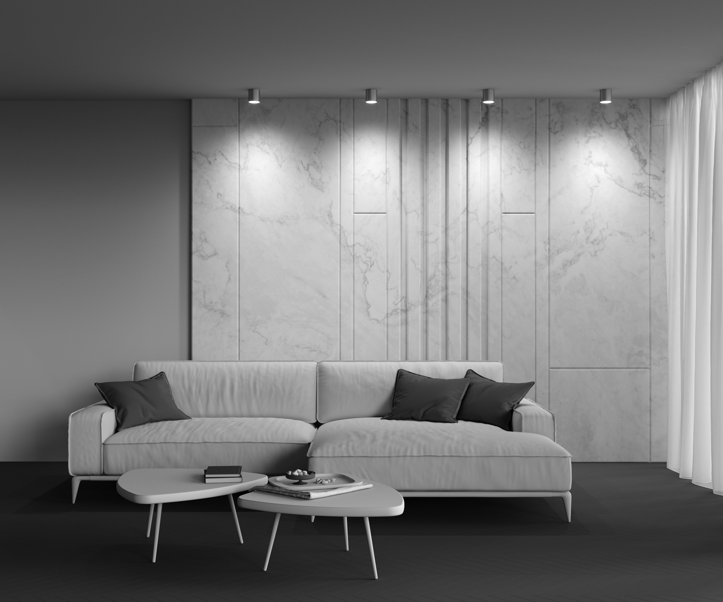 картинка Потолочный светильник Technical C088CL-GX53-S