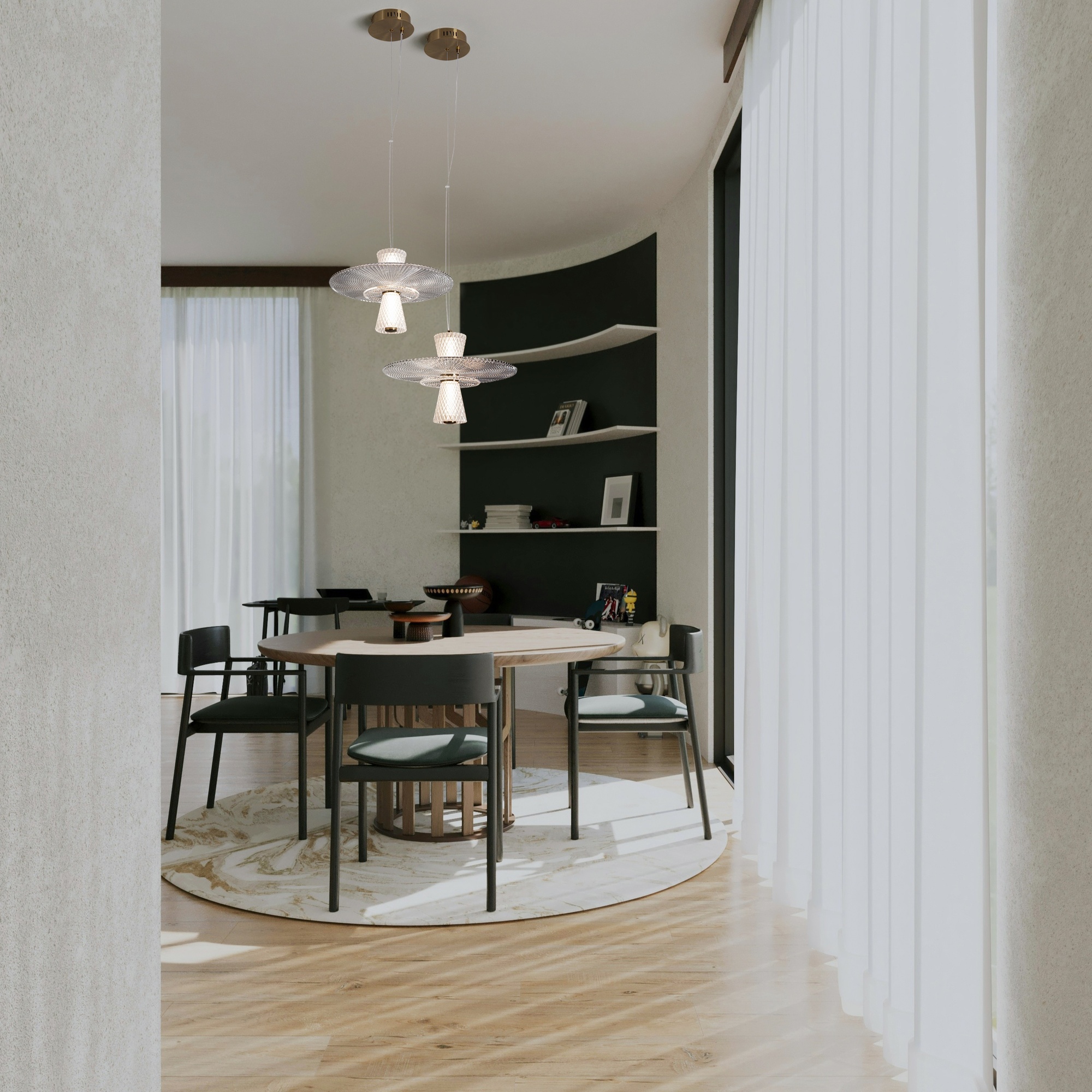 картинка Подвесной светильник Freya FR6183PL-L4BS