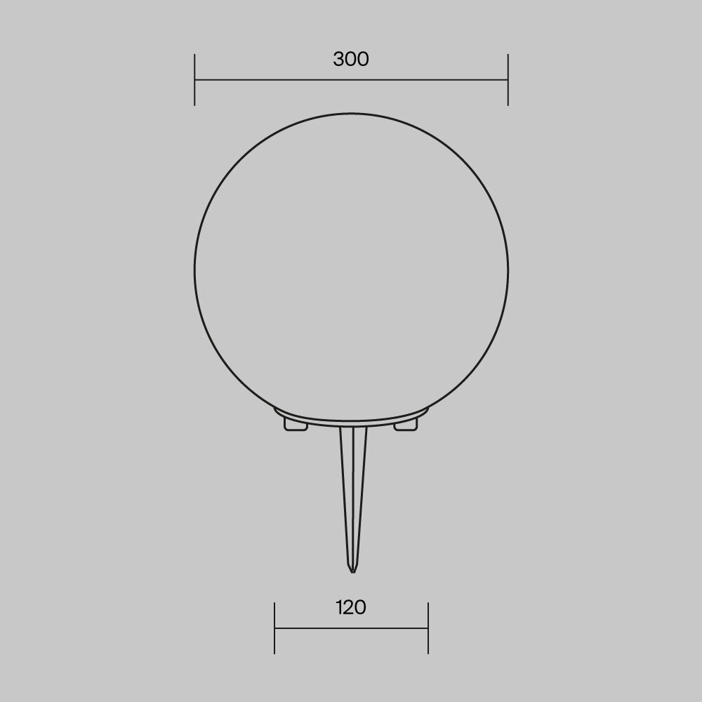 картинка Ландшафтный светильник Outdoor O594FL-01W