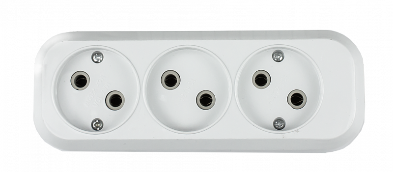 картинка Колодка У-3-GRAND трехместная 5030 IN HOME